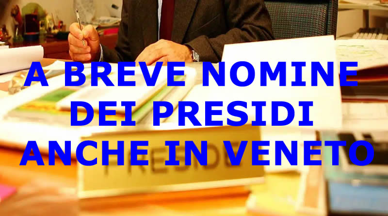 Sentenza del TAR del Lazio sblocca le graduatorie dei DS: a breve nomine dei presidi anche in Veneto