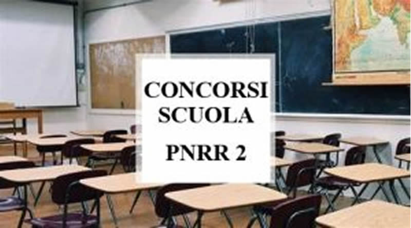 Concorsi docenti PNRR 2, pubblicato il decreto che modifica i regolamenti